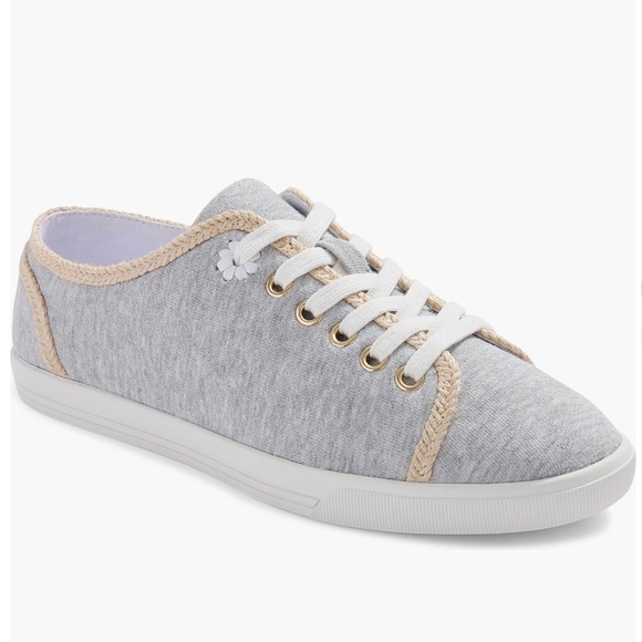 Jack Rogers Shoes - Jack Rogers Gray Jersey Lia Rope sneakers. Size 10. Brand new in box.